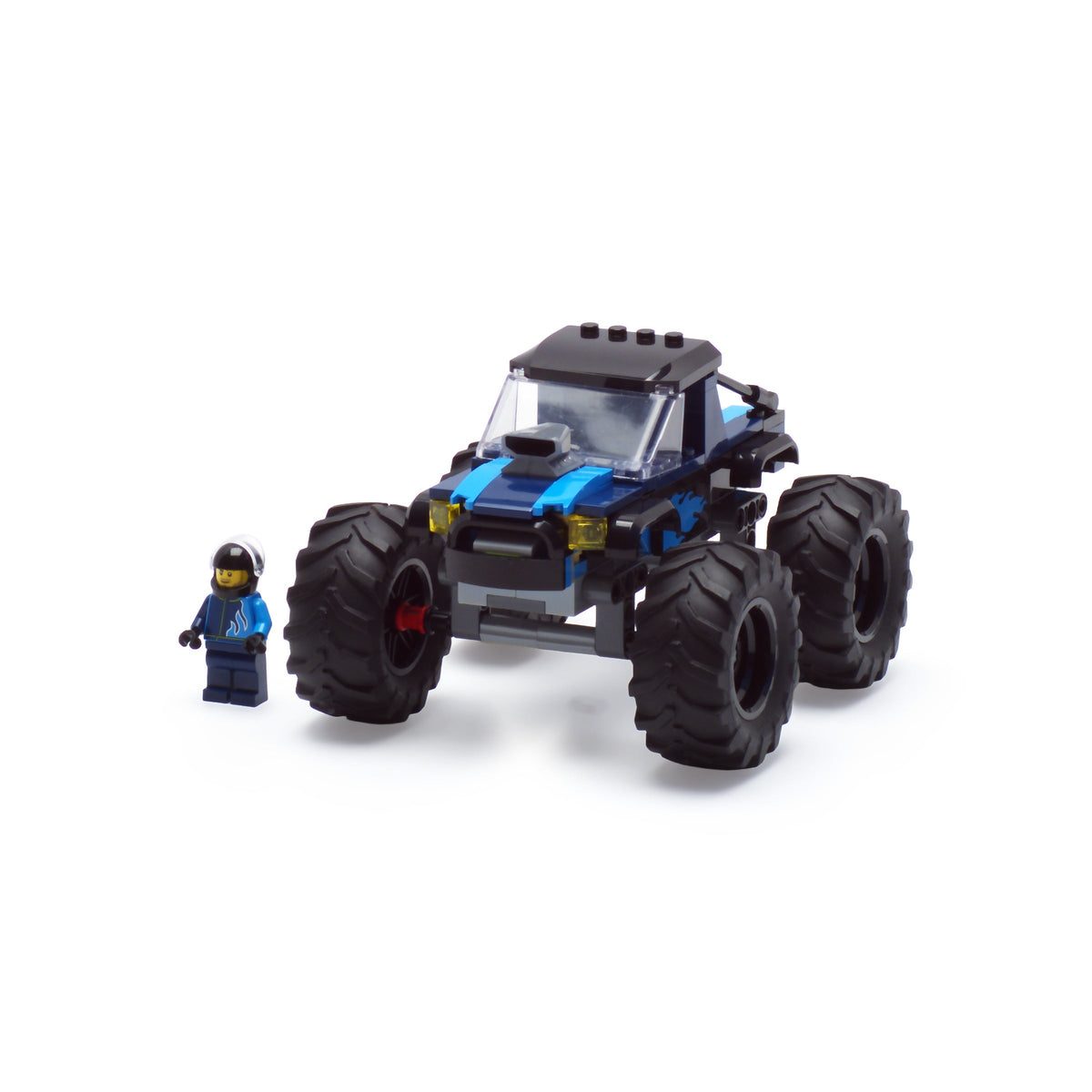 Blue Monster Truck
