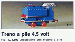 Locomotive with Motor