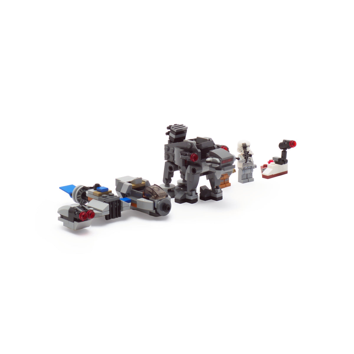 Ski Speeder™ vs. First Order Walker™ Microfighters