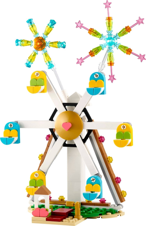 Celebration: Ferris Wheel with Fireworks
