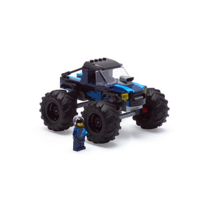 Blue Monster Truck