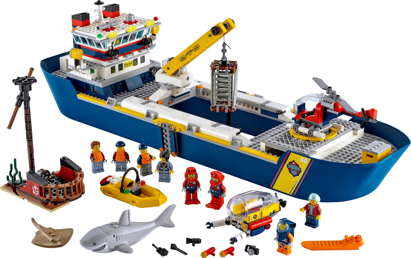 Ocean Exploration Ship