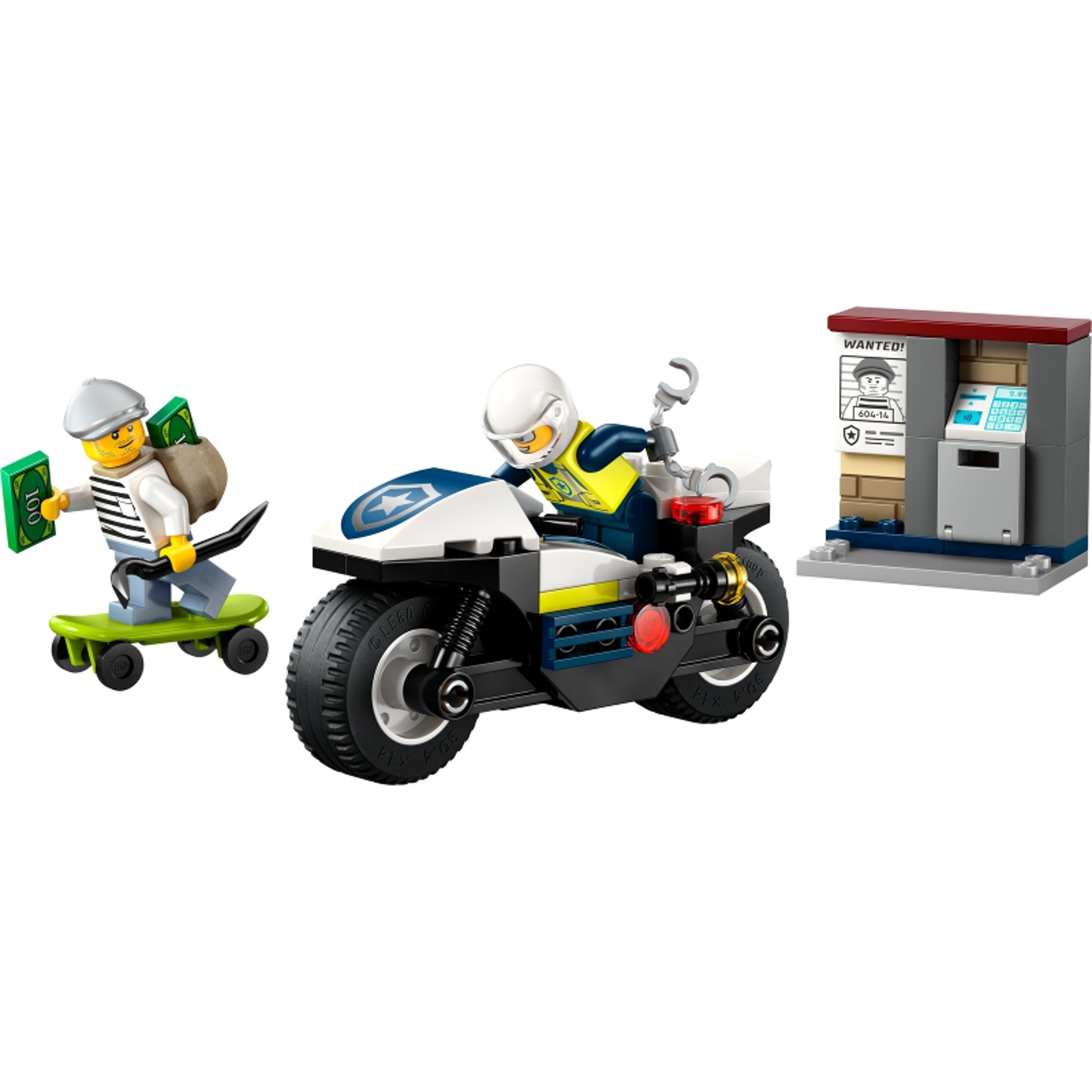 Police Motorcycle chase