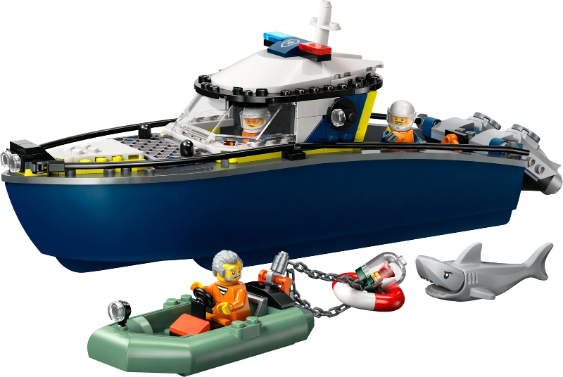 Police Boat Chase