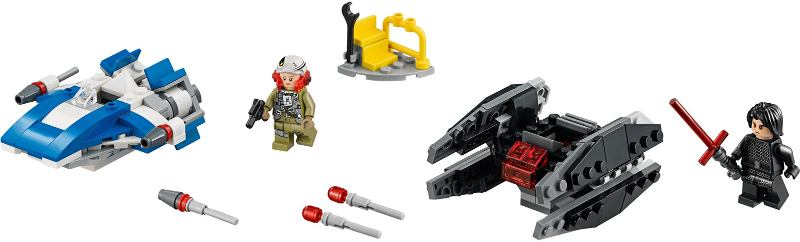 A-Wing™ vs. TIE Silencer™ Microfighters