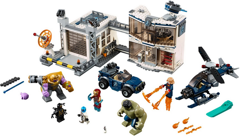 Avengers Compound Battle