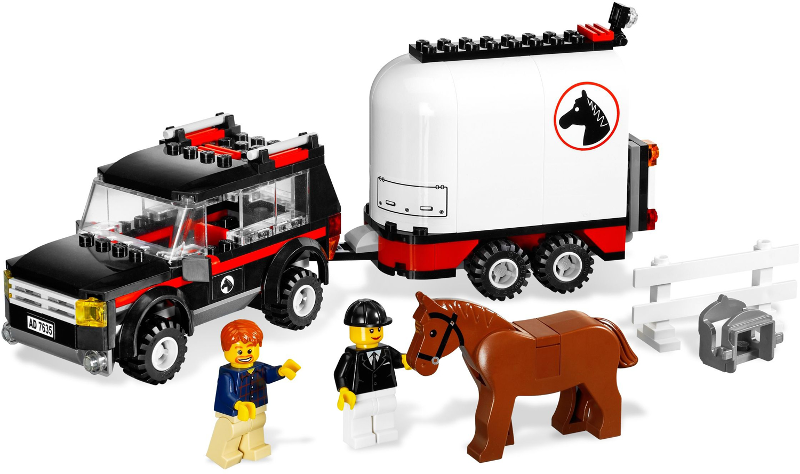 4WD with Horse Trailer