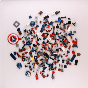 Captain America Construction Figure