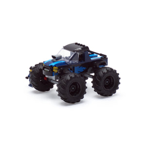 Blue Monster Truck