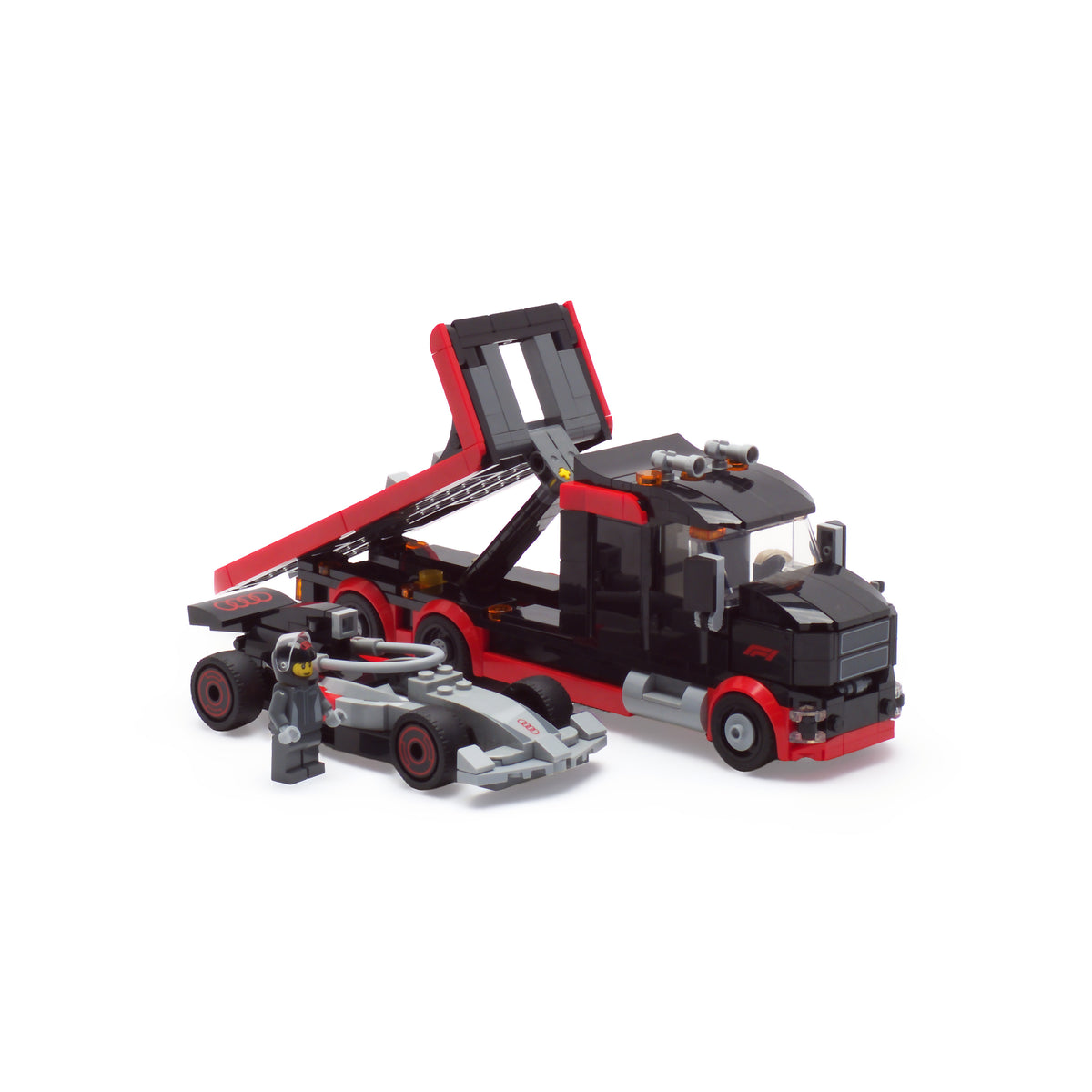 F1® Display Truck with Audi F1® Race Car