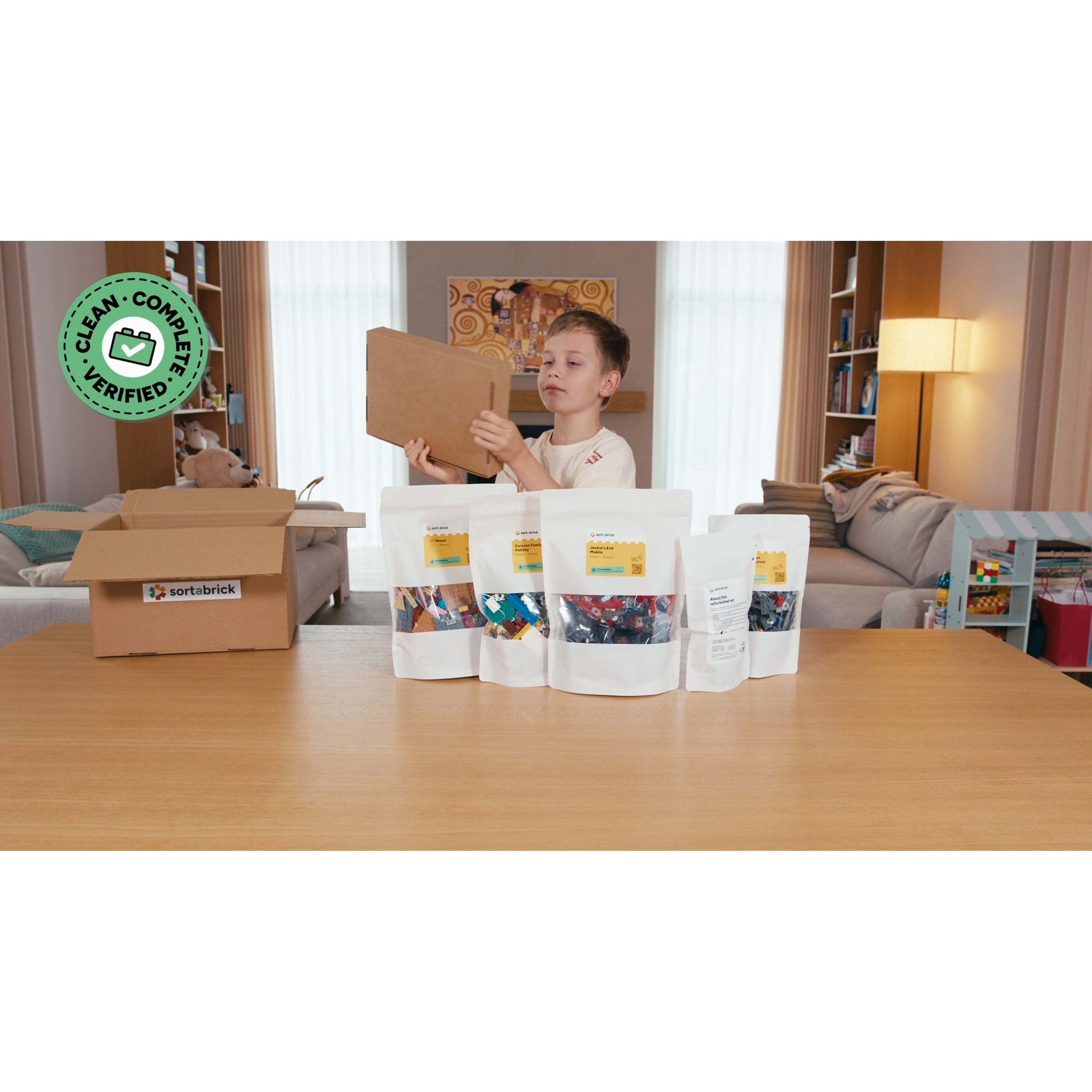 Sort A Brick Refurbished Sets from LEGO bricks