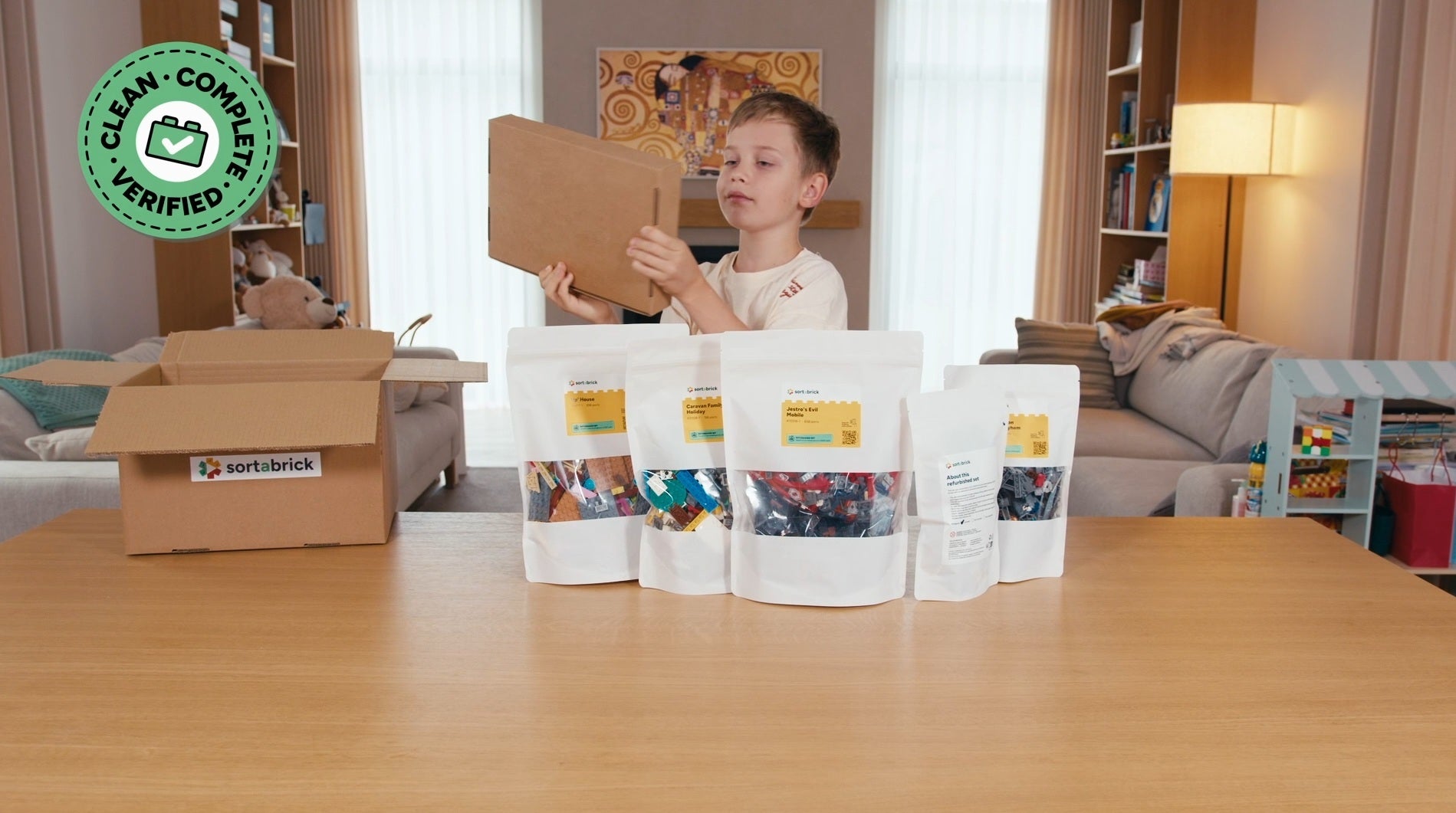 Sort A Brick Refurbished Sets from LEGO bricks